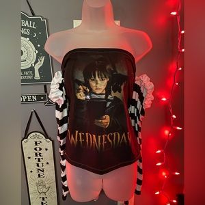 Wednesday Off-shoulder Top